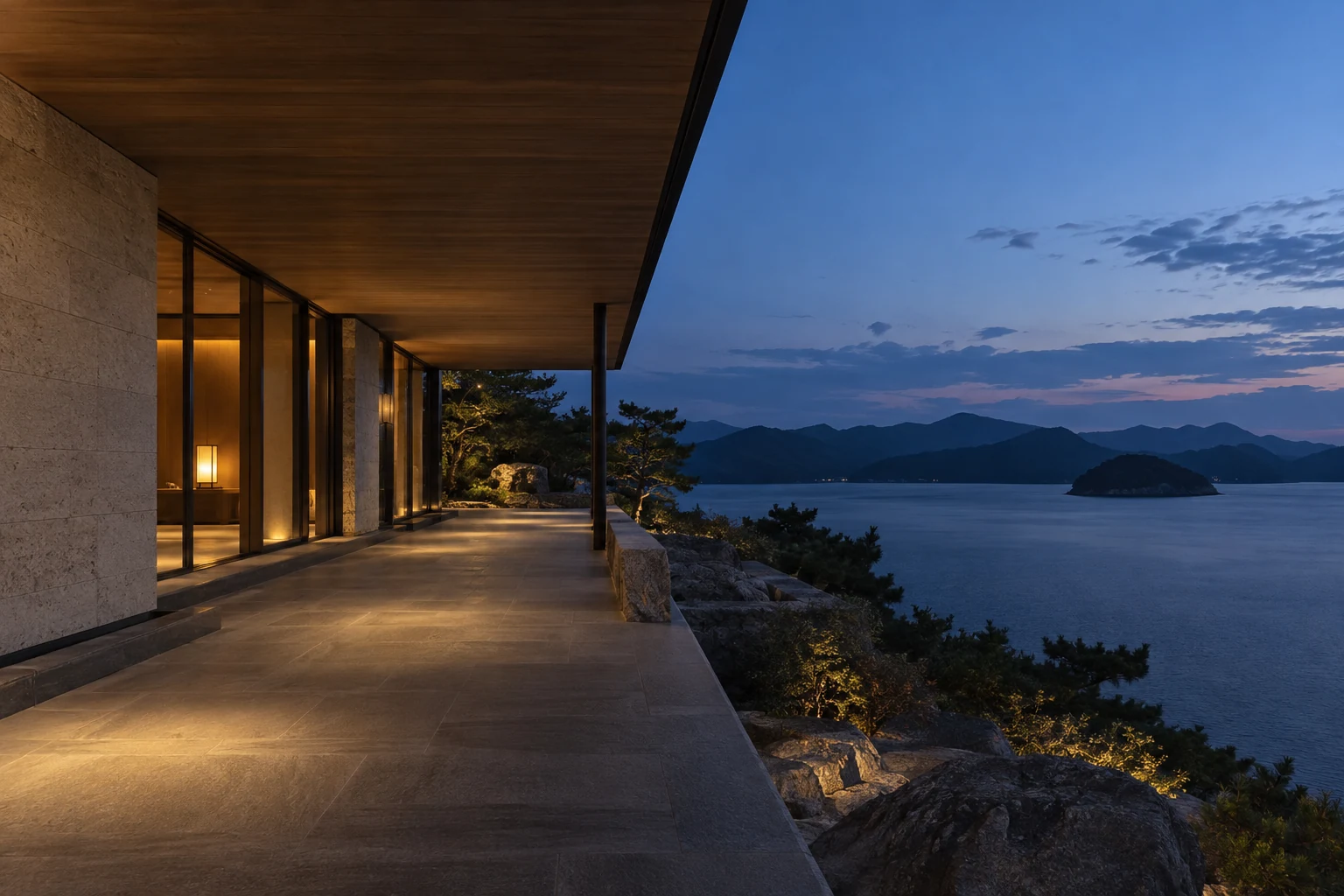 Architecture and business scenes